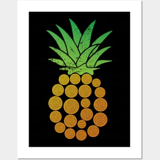 Pineapple Golfball Posters and Art